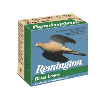 Picture of Remington Ammunition Game Load 410 Gauge 2.50" 1/2 oz 6 Shot 20 Per Box/ 10 Cs 20014