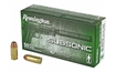 Picture of Remington Ammunition Subsonic 45ACP 230gr Flat Nose Enclosed Base 50 Per Box/10 Case 28428