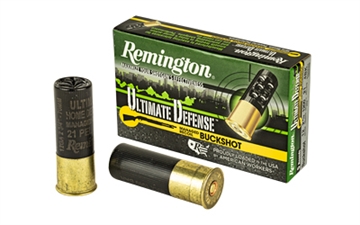 Picture of Remington Ammunition Ultimate Defense Buckshot 12Gauge 2.75" 4Buck Shot 5 Per Box/20 Case 20637