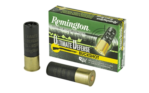 Picture of Remington Ammunition Ultimate Defense Buckshot 12Gauge 3" 00Buck Shot 5 Per Box/20 Case 20633