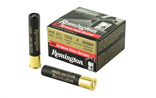 Picture of Remington Ammunition Ultimate Defense Buckshot 410Gauge 2.50" 000Buck Shot 15 Per Box/10 Case 20697