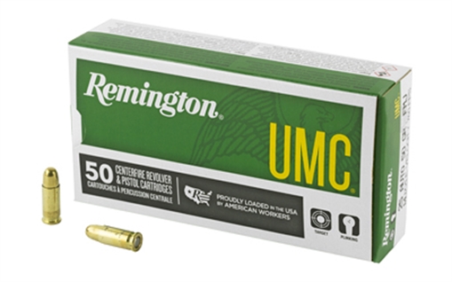 Picture of Remington Ammunition UMC 25ACP 50gr Full Metal Jacket 50 Per Box/10 Case 23716