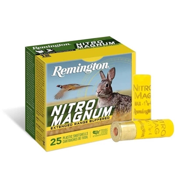 Picture of Remingto Nitro Magnum Shotshells 20 ga 2-3/4 in 1-1/8 oz #6 1175 fps 25/ct 20666