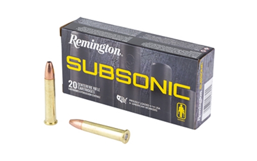 Picture of REMINGTON AMMUNITION S360BH5 360 BUCKHAMMER SUBSONIC 250 GR BHP 20 27745