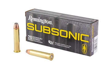 Picture of Remington Subsonic Rifle Ammunition 45-70 Govt 300gr HP 1000 fps 20/ct 27747