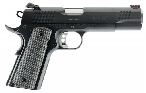 Picture of REMINGTON 1911 R1 HGA 45 AUTO 5" BBL ENHANCED SATIN BLK OXIDE 8RD 96328