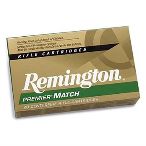 Picture of Remington Ammunition Premier Match 308Win 168gr Sierra MatchKing BTHP 20 Per Box/10 Case 21485