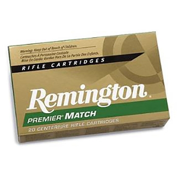 Picture of Remington Ammunition Premier Match 308Win 175gr Sierra MatchKing BTHP 20 Per Box/10 Case 21486
