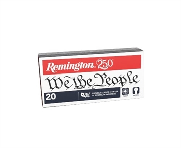 Picture of REMINGTON 22-250 REM 55GR HPR PSP WE THE PEOPLE 250TH 20RD/BX 10BX/CS 21389 047700213897