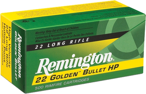 Picture of REMINGTON 22 GOLDEN BULLET AMO 22LR HV 36 HP 50RD 1622