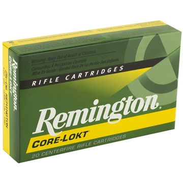 Picture of REMINGTON 25-06REM 120G CORE LOKT PSP 20RD 21515 047700052205