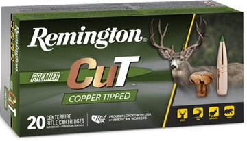 Picture of Remington Premier Cut Copper Tipped Rifle Ammunition 270 Win 130gr PT 3010 fps 20/ct R22337