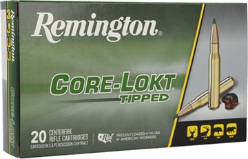 Picture of Remington Ammunition Core-Lokt Tipped 30-06Springfield 150gr Core-Lokt Tipped 20 Per Box/10 Case 29027