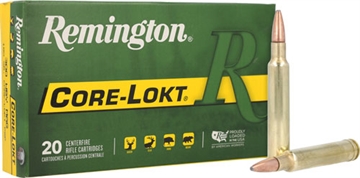 Picture of REMINGTON CORE-LOKT AMO 300 WEATHERBY 180GR PSP 20RD (10 BOX CASE) 29279