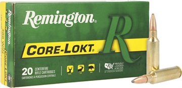 Picture of Remington Ammunition Core-Lokt 300WSM 150gr Pointed Soft Point Core Lokt 20 Per Box/10 Case 29489
