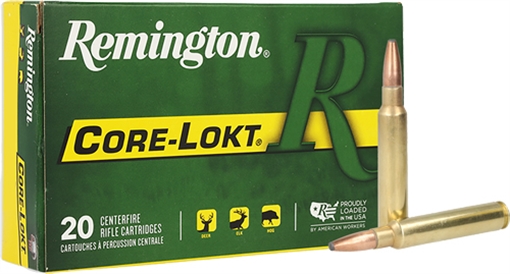 Picture of Remington Remington Core-Lokt Centerfire Rifle Ammo 338 Rem. Ultra Mag. 250 gr. Core-Lokt PSP 20 rd. 27942