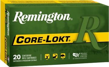 Picture of Remington Ammunition Core-Lokt 350Legend 180gr Soft Point Core Lokt 20 Per Box/10 Case 20012