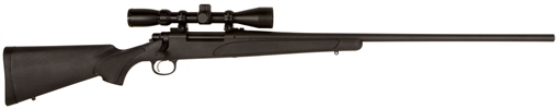 Picture of REMINGTON 700 ADL RIB 30-06 SPRINGFIELD 24IN BBL 3-9X40 MM SCOPE MATTE BLUE BLACK SYN STOCK 4RD 27095