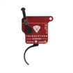 Picture of TriggerTech Trigger, 0.3-2.0LB Pull Weight, Fits Remington 700, Diamond Curved Clean Trigger, Right Hand, Adjustable, Black Finish, Includes Installation Tools, Instruction Book, & TriggerTech Patch R70-SRB-02-TNC R70SRB02TNC