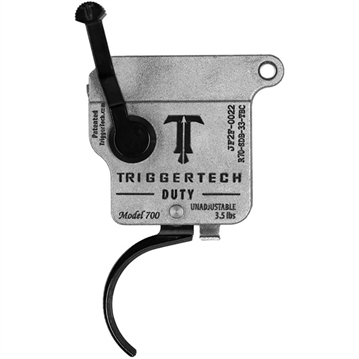 Picture of TriggerTech Duty, Curved Trigger, 3.5LB Pull Weight, Fits Remington 700, Single Stage, Bolt Release, Bolt Release R70-SDB-33-TBC R70SDB33TBC