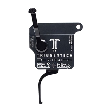 Picture of TriggerTech Special Two-Stage Flat Trigger with 1-3.50 lbs Draw Weight & Matte Gray w/Black Parts Finish for Remington 700 Right R70TCB13TNF