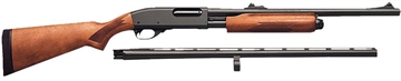 Picture of REMINGTON 870 EXPRESS SGP 20GA 26IN VT BBL BS AND 20IN RFLD BBL MATTE BLUE WOOD STOCK 4RD RC 1 2 25597