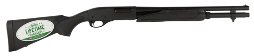 Picture of REMINGTON 870 EXPRESS TACTICAL SGP 20GA 18.5 BBL CYL BS SYN STK 6RD MAG SWIVEL STUD BUT AND MAG CAP 81100