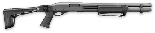 Picture of REMINGTON 870 EXPRESS TACTICAL SIDE FOLDER SGP 20GA 18.5IN BBL BS BLACK SYN SIDE FOLDER STK 6RD MAG 81223