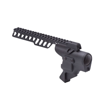 Picture of Mesa Tactical Products HIGH-TUBE TELESCOPING STOCK ADAPTER & RAIL KIT 9 IN.BLACK 90630