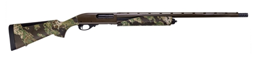 Picture of Remington 870 Super Mag, Pump Action, 12 Gauge, 3.5" Chamber, 26" Barrel, Synthetic Kryptek Obskura Transitional Stock and Forend, Matte Black Finish, 3 Rounds R81076