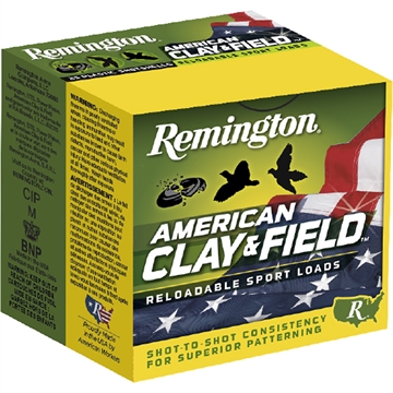 Picture of Remington Remington American Clay & Field Loads 12 ga. 2.75 in. 3 Dr. 1 1/8 oz. 8 Shot 250 rd. 20346