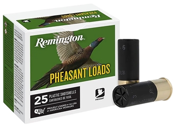 Picture of REMINGTON PHEASANT LOADS AMO 12GA 1 1/4OZ 6SHOT 2 3/4IN 1330 FPS 25RD (10 BOX CASE) 20048