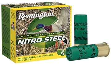 Picture of Remington Ammunition Nitro-Steel High Velocity 12Gauge 2.75" 1 1/8oz 4Shot 25 Per Box/10 Case 20803
