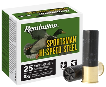 Picture of REMINGTON SPORTSMAN HI-SPEED STEEL LOADS AMO 12GA 3IN 1 3/8OZ BB 1265FPS 25RD (10 BOX CASE) 20900 SST12HMB