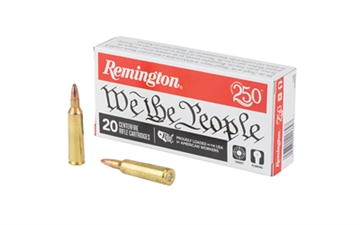 Picture of Remington We The People Rifle Ammunition 22-250 Rem 55 gr PSP 3680 fps 20/ct 21389