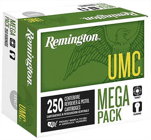 Picture of Remington Ammunition UMC Mega Pack 380ACP 95gr Full Metal Jacket 250 Per Box/4 Case 23721