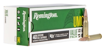 Picture of Remington Ammunition UMC Value Pack 308Win 150gr Full Metal Jacket 40 Per Box/10 Case 23971