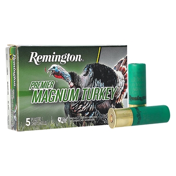 Picture of Remington Ammunition Premier Magnum Turkey 12 Gauge 3" 2 oz 4 Shot 5 Per Box/ 20 Cs 26801