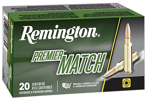 Picture of Remington Ammunition Premier Match 6.5Creedmoor 140gr Sierra MatchKing BTHP 20 Per Box/10 Case 27661