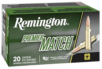 Picture of Remington Ammunition Premier Match 223Rem 69gr Sierra MatchKing BTHP 20 Per Box/10 Case 27680