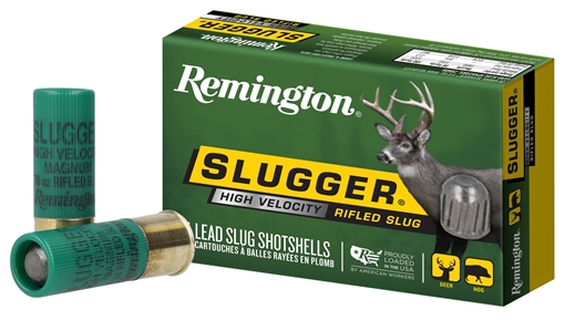 Picture of Remington Ammunition Slugger High Velocity 12 Gauge 2.75" 7/8 oz Rifled Slug Shot 5 Per Box/50 Cs 28600