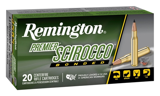 Picture of Remington Ammunition Premier Scirocco Bonded 6.5Creedmoor 130gr Swift Scirocco Bonded 20 Per Box/10 Case 29344