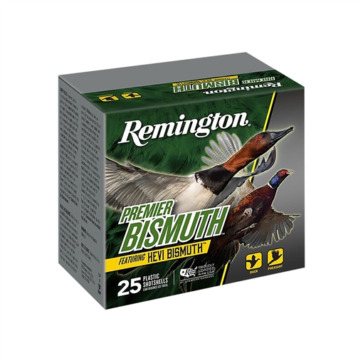 Picture of Remington Ammunition Premier Bismuth 12Gauge 2.75" 1 1/4oz 2Shot 25 Per Box/10 Case R20503