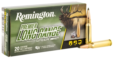 Picture of Remington Premier Long Range w/Speer Impact Rifle Ammunition .308 Win 172gr PT 2635 fps 20/ct R21345