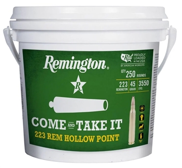 Picture of REMINGTON CATI BUCKET 223REM 45GR JHP 250/4 R23741