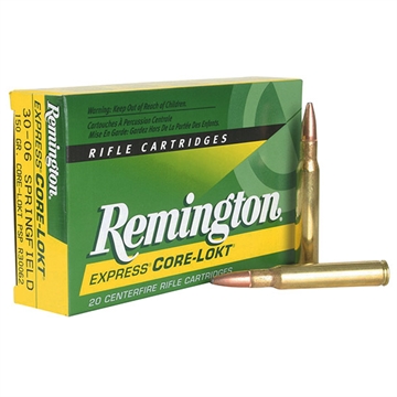 Picture of Remington Ammunition Core-Lokt 30-06Springfield 180gr Pointed Soft Point Core-Lokt 20 Per Box/10 Case 27828