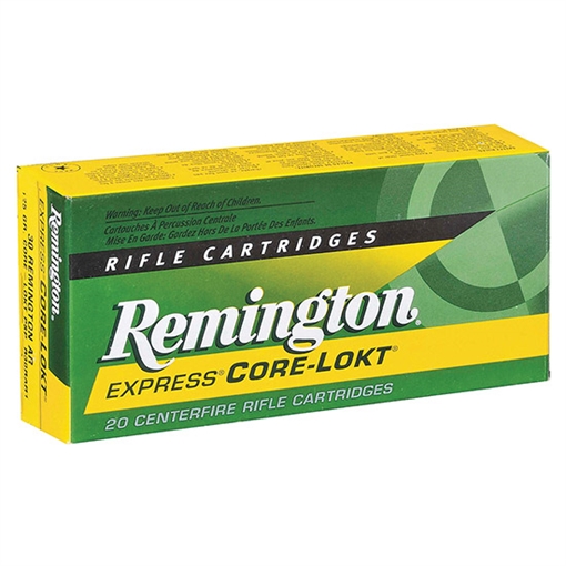Picture of Remington Remington Core-Lokt Centerfire Rifle Ammo 30-40 Krag 180 gr. Core-Lokt PSP 20 rd. 28345