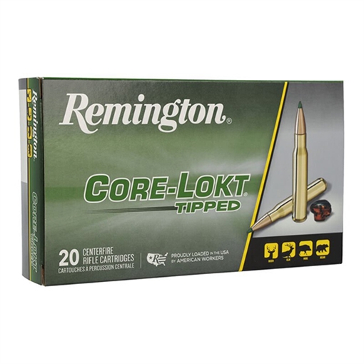 Picture of Remington Ammunition Core-Lokt Tipped 300WinMag 180gr Core-Lokt Tipped 20 Per Box/10 Case R29038