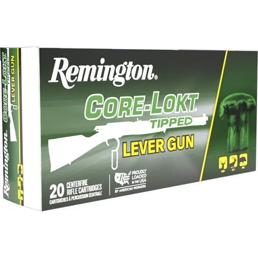 Picture of Remington Remington Core-Lokt Lever Gun Rifle Ammo 30-30 Win. 150 gr. Core-Lokt Tipped 20 rd. R21428
