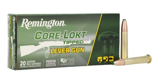 Picture of Remington Remington Core-Lokt Lever Gun Rifle Ammo 45-70 Government 300 gr. Core-Lokt Tipped 20 rd. R21430